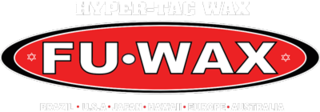FuWax white logo.